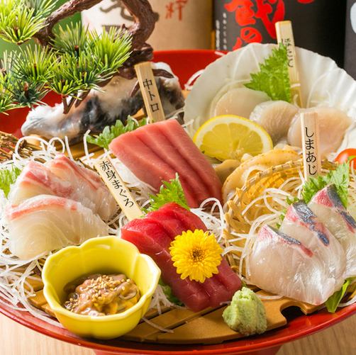 神田駅徒歩約3分◆ 個室完備・広々とした店内で、一本仕入れ本マグロをご堪能下さい!