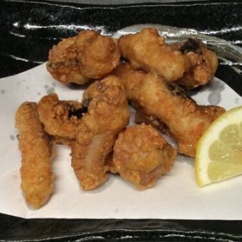 真タコの唐揚げ