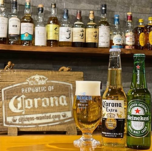 各種ビールをお楽しみいただけます◎