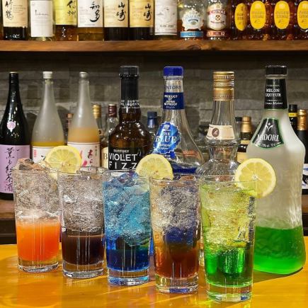 【高爾夫比賽/慶功宴套餐】8道菜品配甜點+無限暢飲4,500日圓(含稅)