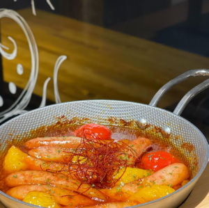 香肠和辣椒粉奇里洛