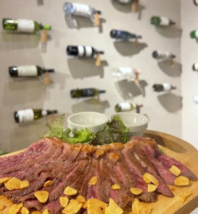 【プレミアムコース】特撰ランプステーキなど全10品4500円(税込)＋2500円で飲み放題も！！