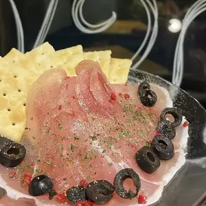 生ハムとクリームチーズ
