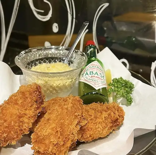5 fried oysters