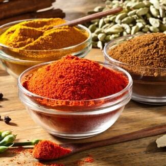 A wide variety of authentic spices!