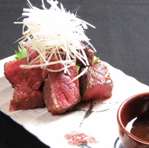 のべ阿波牛王様イチボの炙り焼き