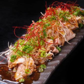 金時豚のしゃぶしゃぶ葱まみれ