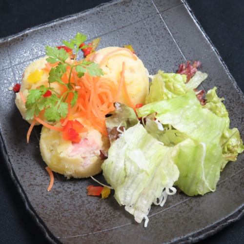 鳴門金時のポテトサラダ