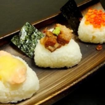 大野海苔をつかった創作おむすび