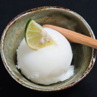 すだちシャーベット