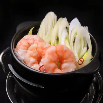 大海老のアヒージョ