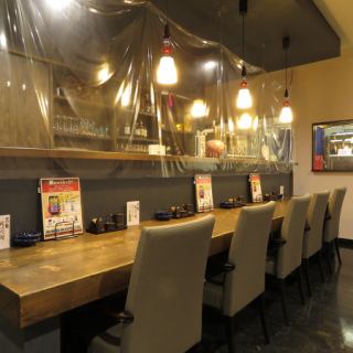 We have counter seats with an attractive calm atmosphere.At the warm wood-grained counter, the sake with fresh seafood and Shinshu specialties is the best! Since it is located in the downtown area, you can visit it after shopping, on a date, or after a meal. The distance between the two may be shortened ♪ We welcome the use by one person!