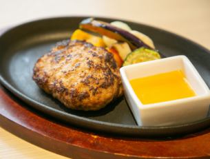 自家製ハンバーグステーキ