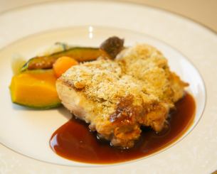 千葉県産房総ハーブ鶏の香草パン粉焼き