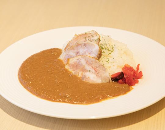 Monday is Curry Day. This month's special is Dinette's roast pork curry (with soup). November 10th and 17th