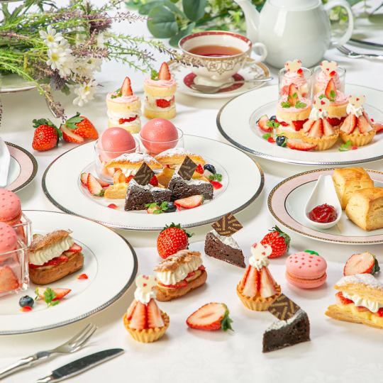 2026 "Strawberry Afternoon Tea" will be available for pre-sale for a limited time on December 5th, 12th, and 19th. *Reservations required.