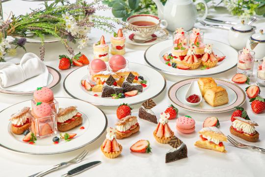2026 "Strawberry Afternoon Tea" will be available for pre-sale for a limited time on December 5th, 12th, and 19th. *Reservations required.
