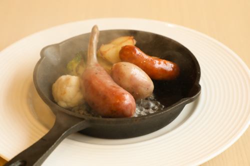 ソーセージグリル3種