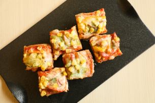 バケットで作るピザカプリチョーザ