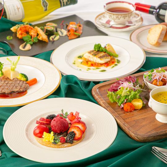 【ディナー】 メインディッシュが選べるランチ 「エクラ」 完全予約制