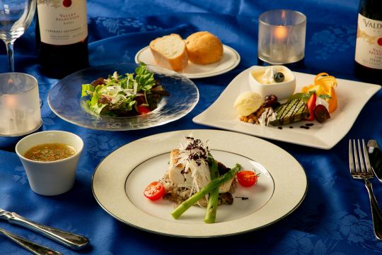 【ディナー】シェフのイマージュセット　4/1（水）～5/6（水）※イベント時はお休み