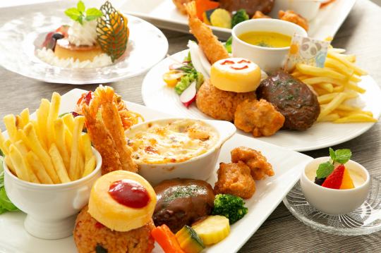 【午餐】夢幻成人兒童午餐和兒童午餐 *週末、假日及活動期間不營業。