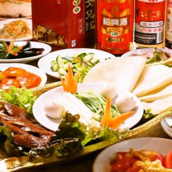 贅沢コース★大復活★【120分食べ飲み放題】・エビチリ・海鮮・鳥薬膳鍋など6000円(税込)