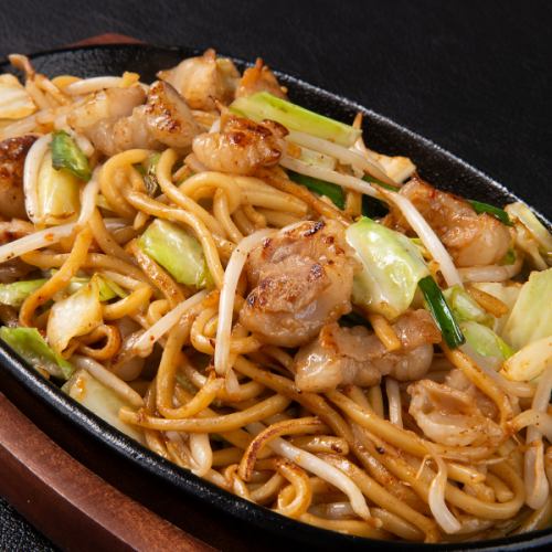 ホルモン焼きそば