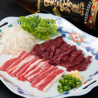 ふたえご馬刺し