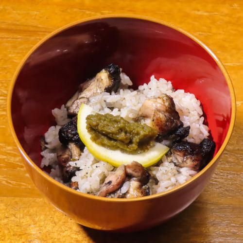 極み!新名物鶏炭火焼まぜ飯