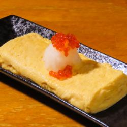 だし巻き玉子いくらおろしがけ