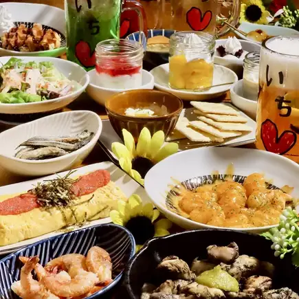≪Available only on Fridays, Saturdays, and the day before public holidays≫ [Course B] 3-hour all-you-can-eat and drink! 50 types of food x 12 types of desserts x 80 types of drinks ★ 4000 yen