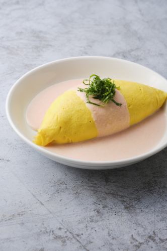 博多明太子クリームオムライス