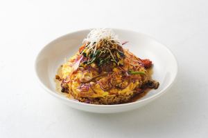 牛カルビの甘辛ビビンバオムライス　※中華ピラフ