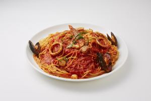 魚介と完熟トマトのべスカトーレ