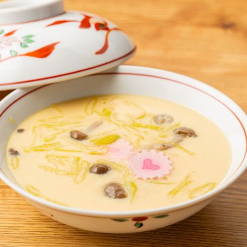 名物！生姜香るあんかけドデカ茶碗蒸し