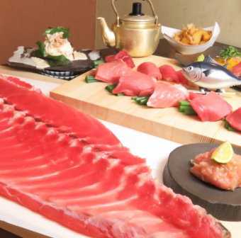 January 6th ~ Iikodori [Tuna Wonderland Course] 4,000 yen (tax included) + 1,500 yen with all-you-can-drink included