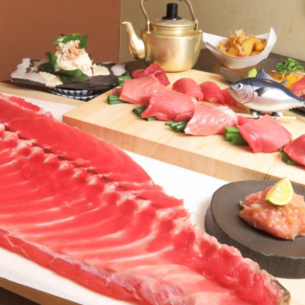 January 6th ~ Iikodori [Tuna Wonderland Course] 4,000 yen (tax included) + 1,500 yen with all-you-can-drink included