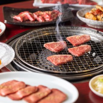 【下午5:00限定！5,000日元Pokkiri套餐附无限畅饮！】享用严选的日本牛肉并免费续杯！
