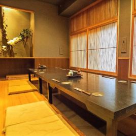 Private rooms where you don't have to worry about your surroundings are also recommended for small dinners.It is recommended not only for company gatherings, but also for a variety of occasions, such as private use with friends.