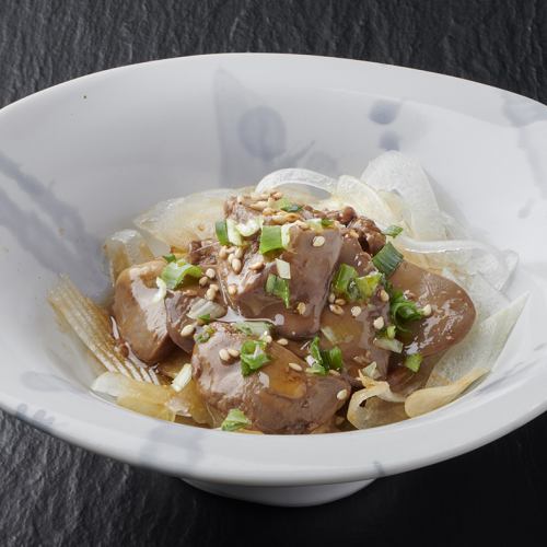 Braised chicken liver