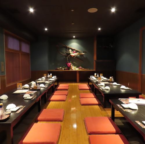 大型宴会も可能の空間。