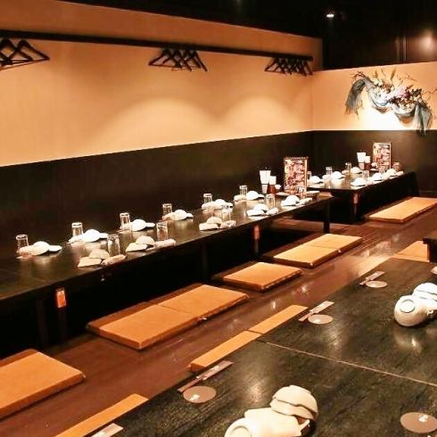 大人数様も大歓迎！宴会のご予約は当店にお任せ！※写真は系列店