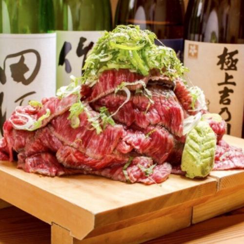 ★国産和牛の肉寿司タワー