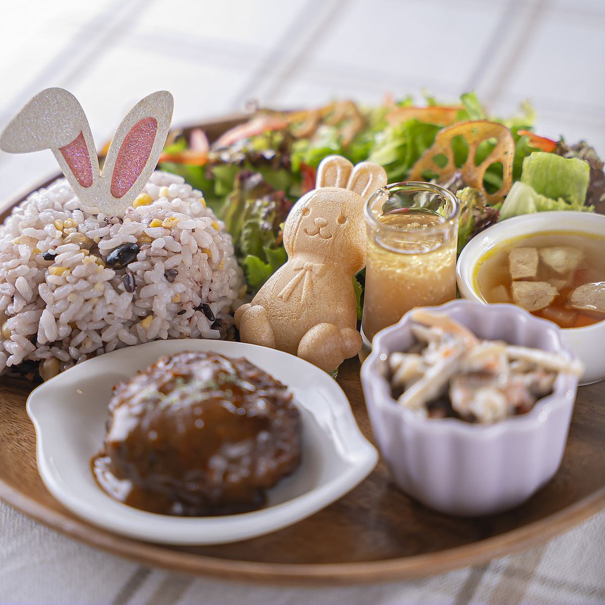 うさぎさんに特化したカフェ