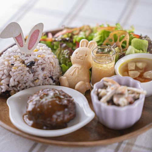 [The most popular menu item that combines deliciousness and health ♪] The cute-looking "UPcafe special lunch plate"
