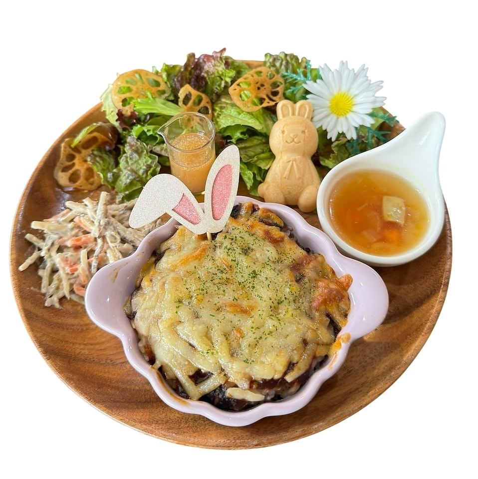 無農薬野菜などを使用したヘルシーで体に優しいランチが自慢!