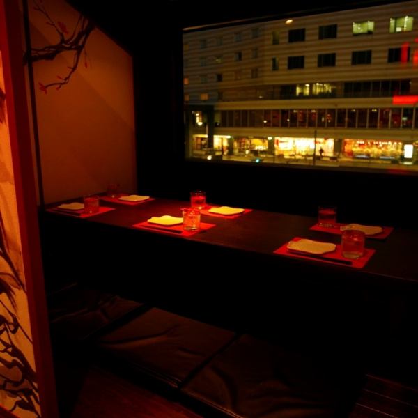 One minute from Akasaka Mitsuke! The healing space of a townhouse × The view of a night view is private room No.1 in our shop ♪ Private room × All you can drink No good banquet success with delicious dishes !!