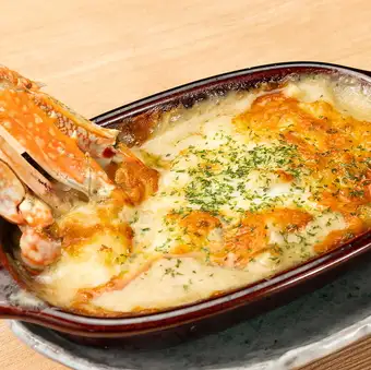 渡蟹のかに味噌グラタン