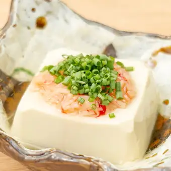 梅なめ茸冷奴